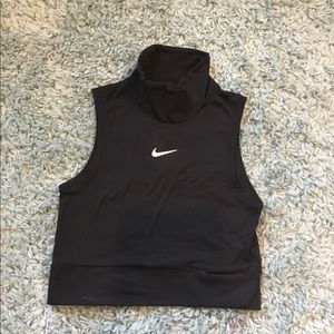Nike crop sports top